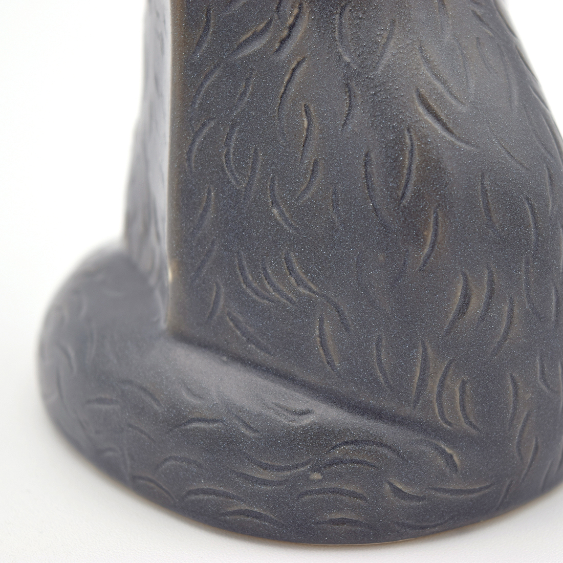 Cat pottery object／猫のオブジェ_グレー