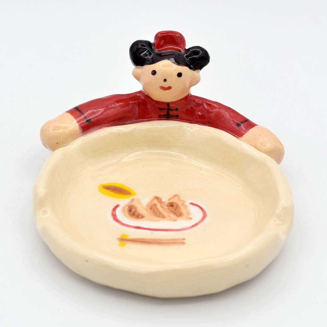 作品「中華をおいしくたべるお皿8」