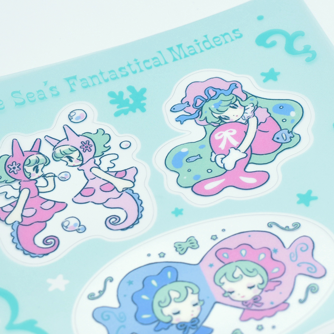 シール「The Sea’s Fantastical Maidens」