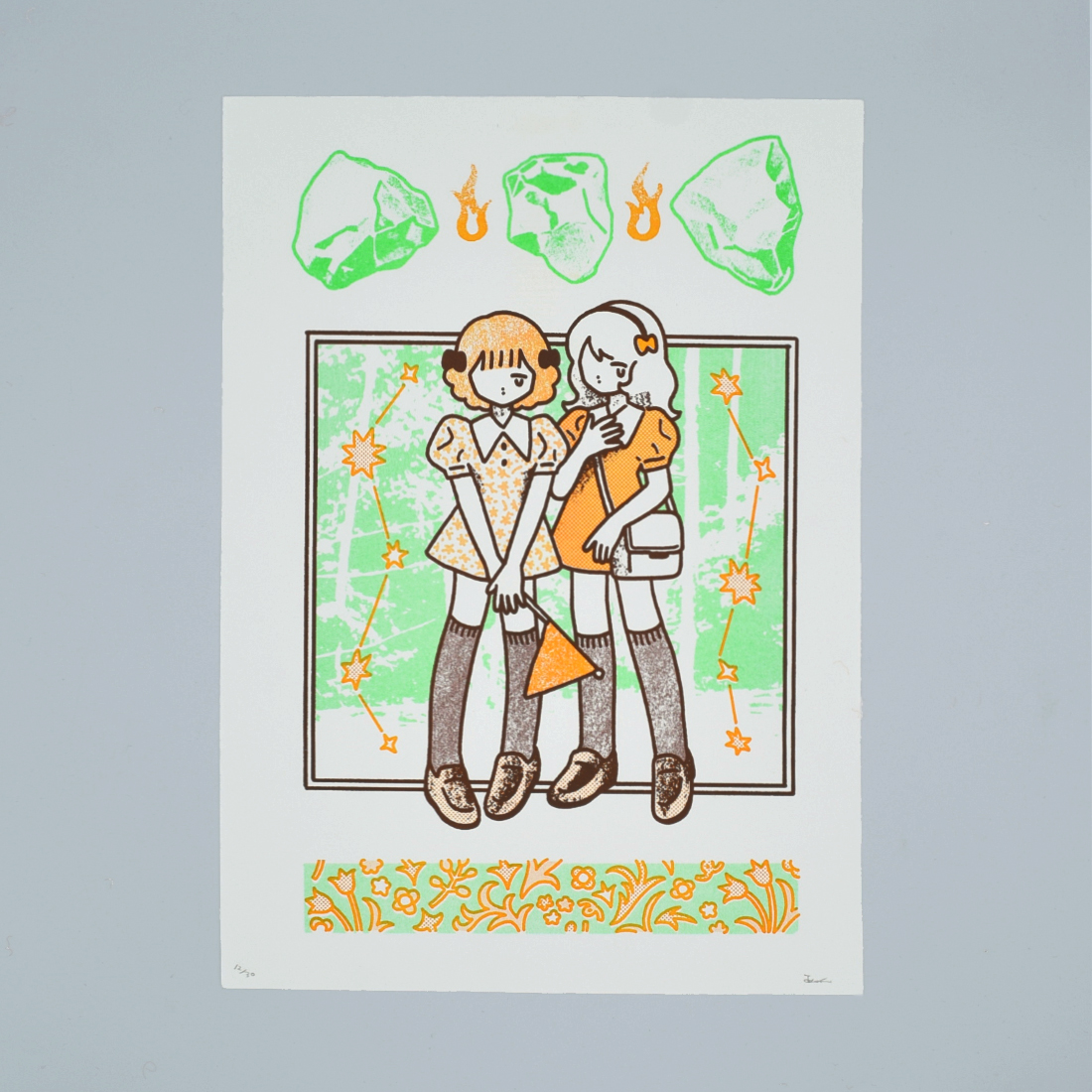 A4リソグラフポスター | ondo