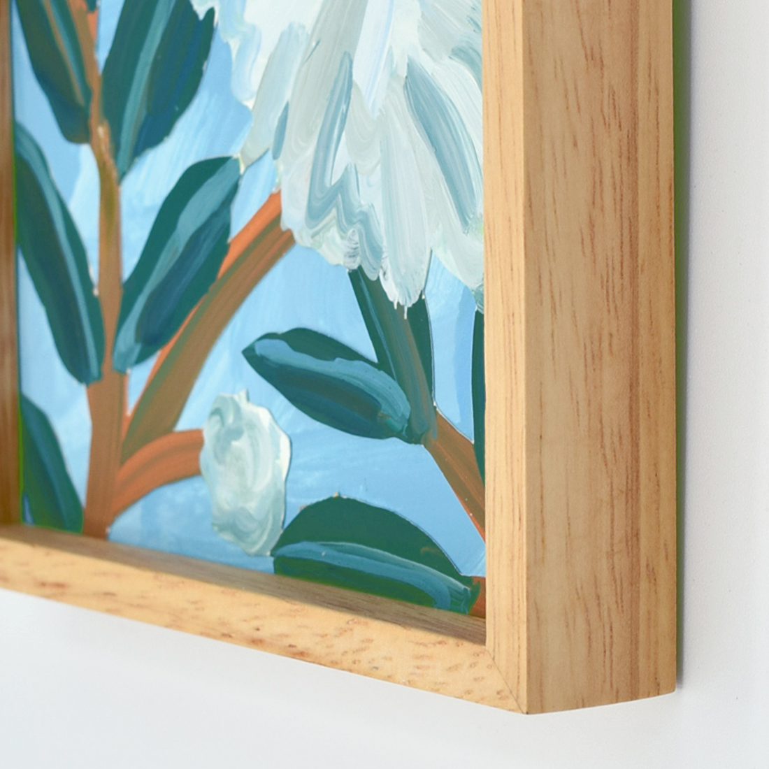 作品「わたのような花」