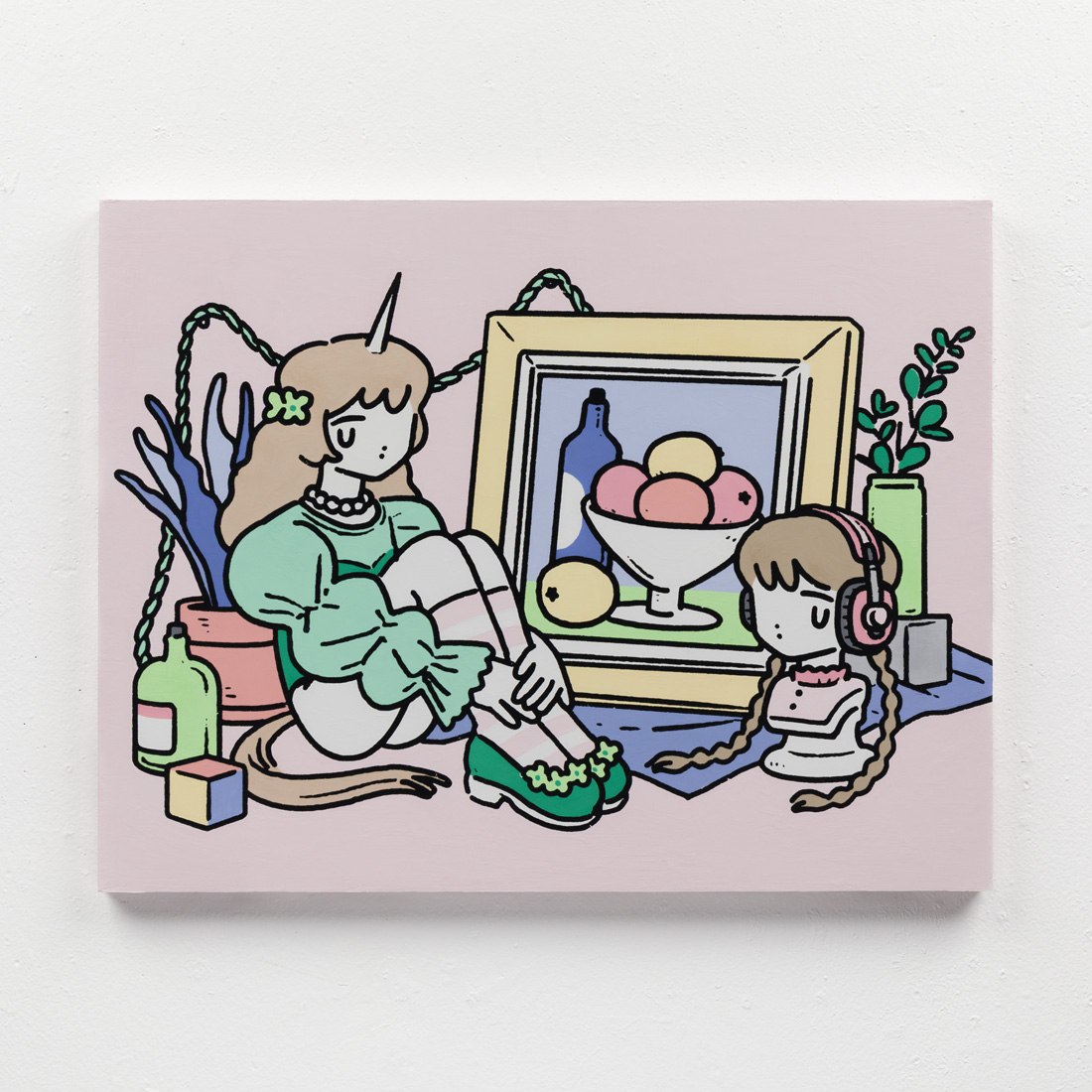 作品「女の子がいる静物 02」