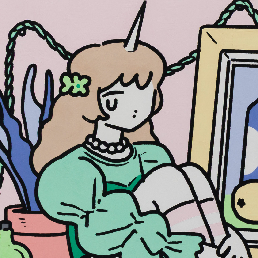 作品「女の子がいる静物 02」