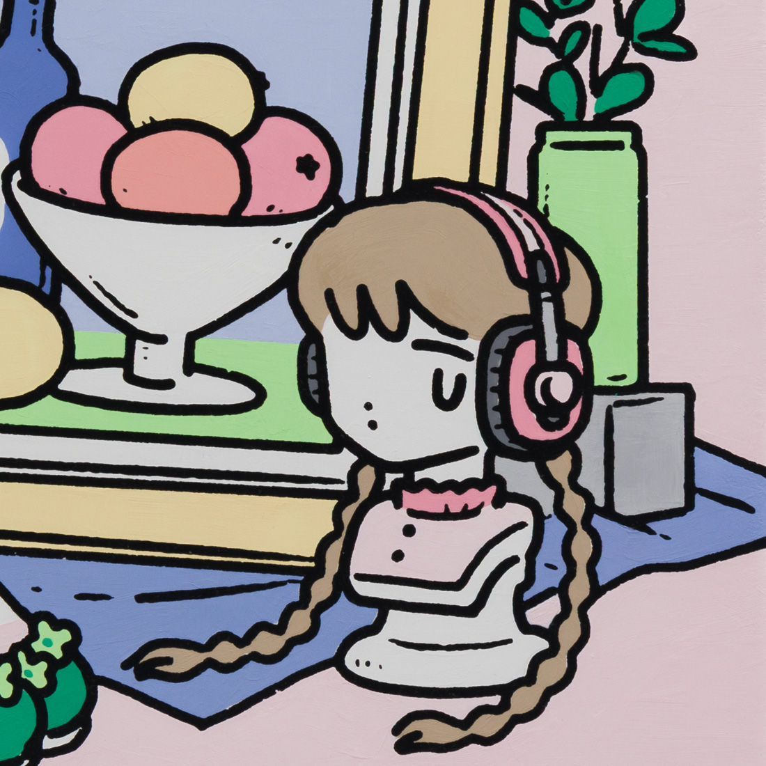 作品「女の子がいる静物 02」