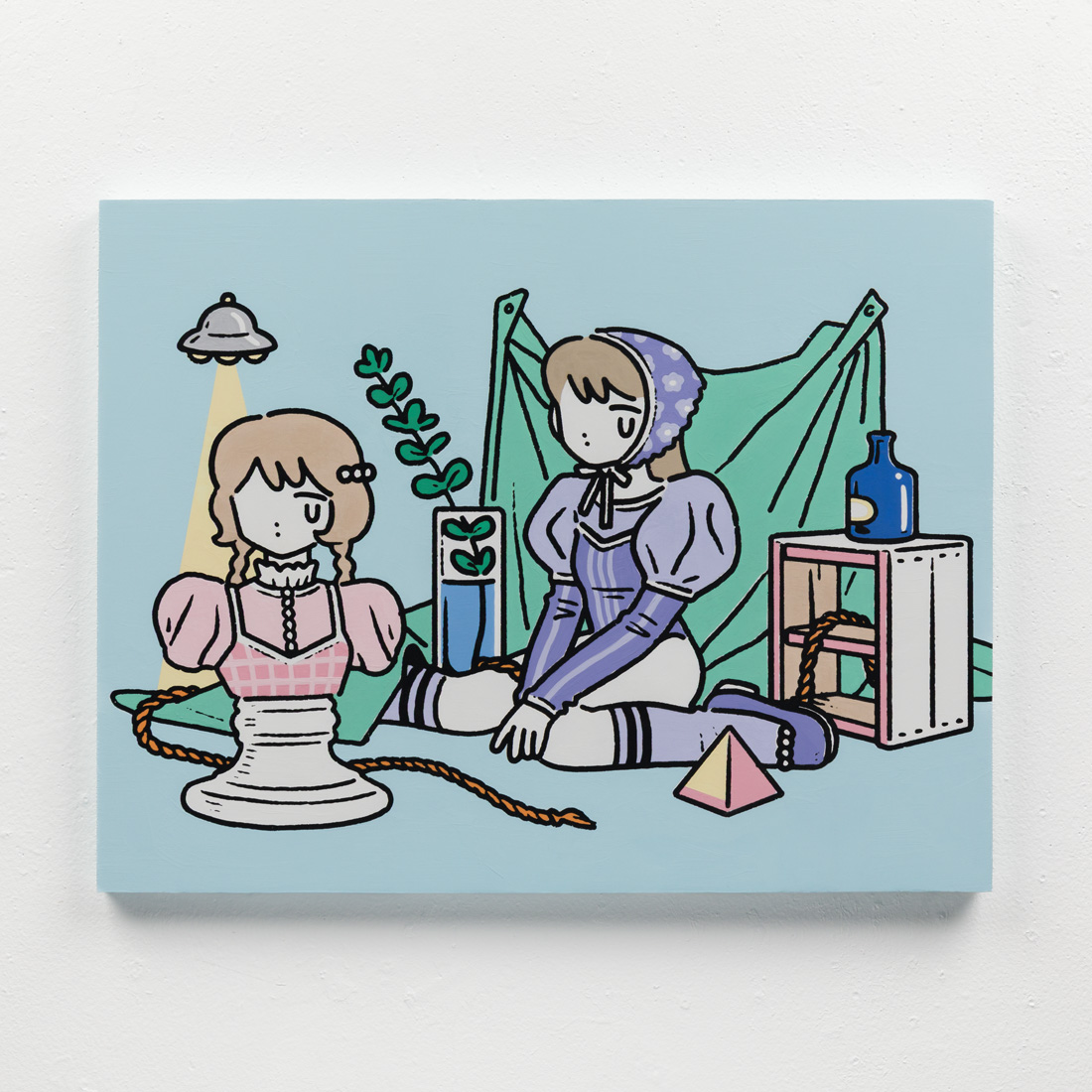 作品「女の子がいる静物 01」