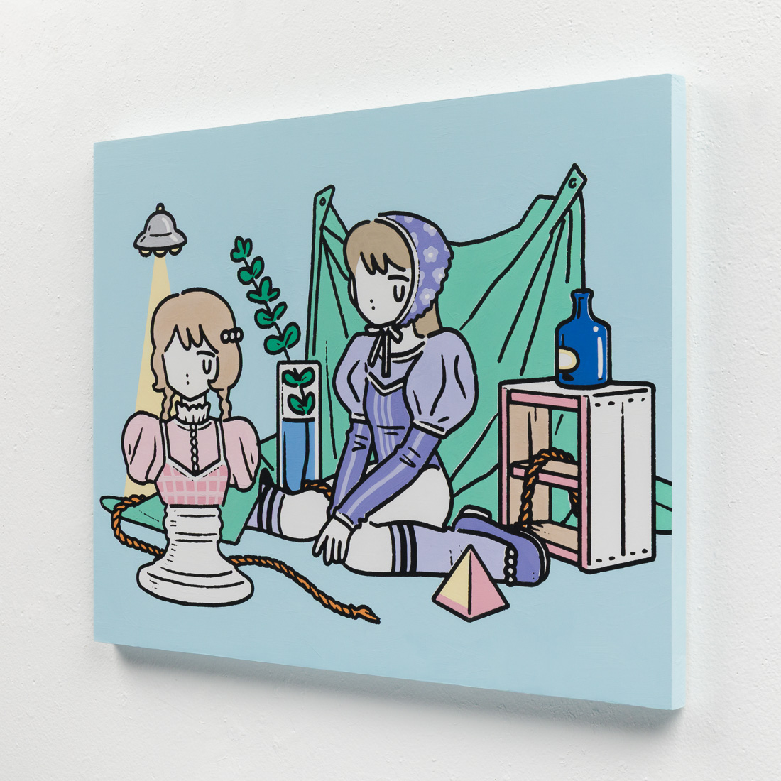 作品「女の子がいる静物 01」