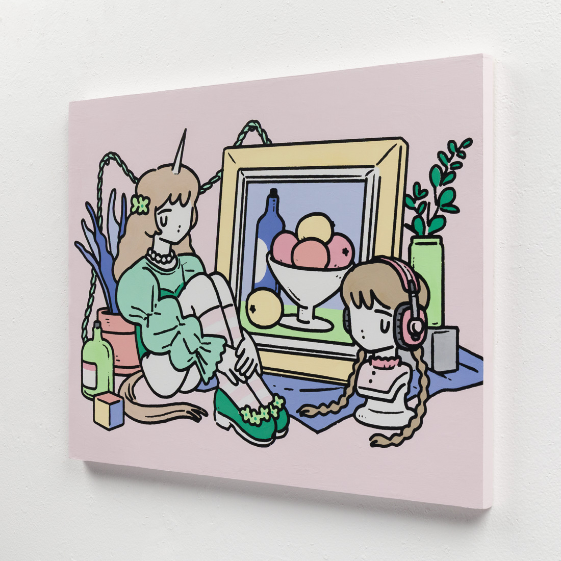 作品「女の子がいる静物 02」