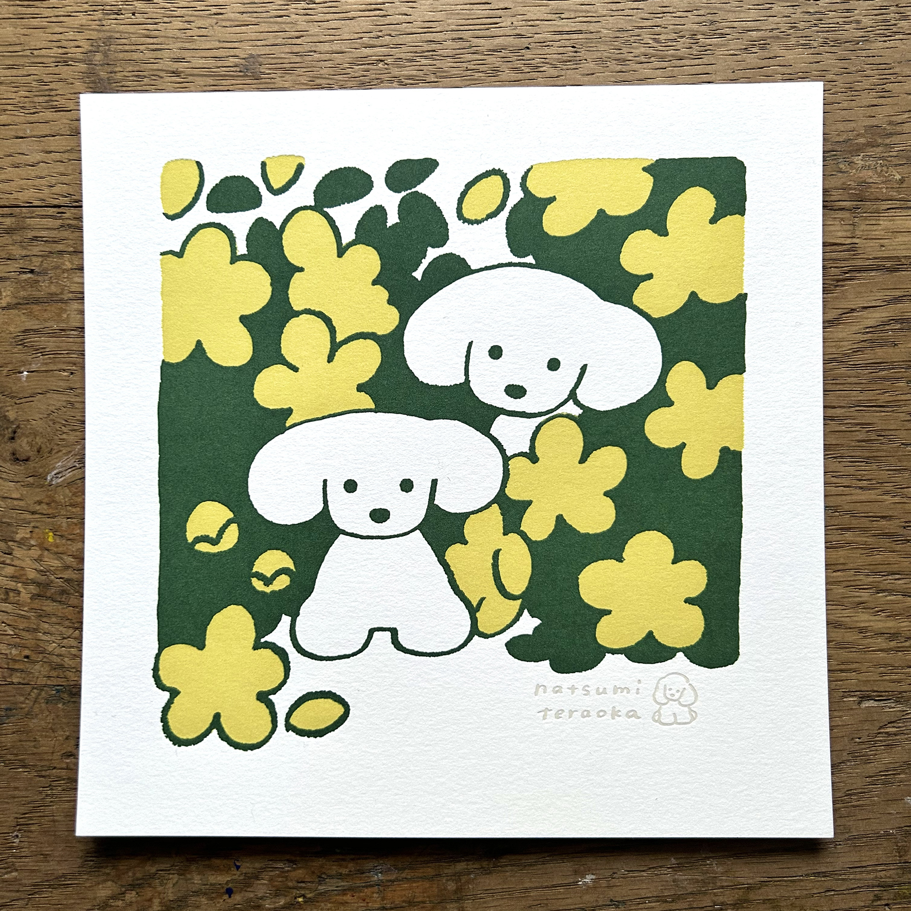 てらおかなつみのたくさんの犬展 in 東京