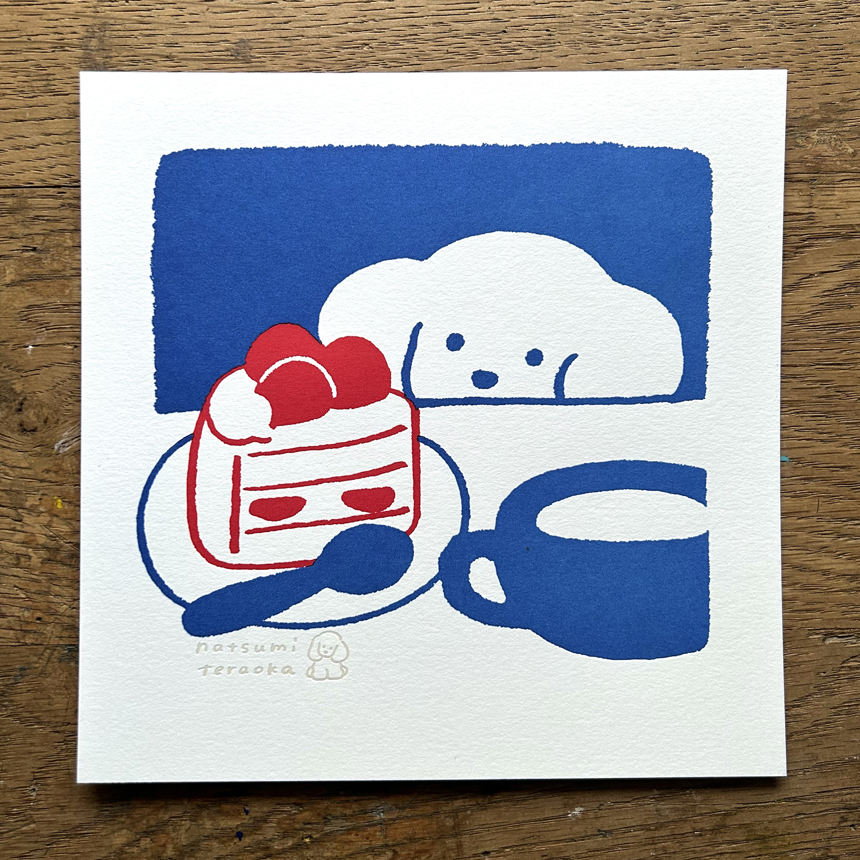 てらおかなつみのたくさんの犬展 in 東京