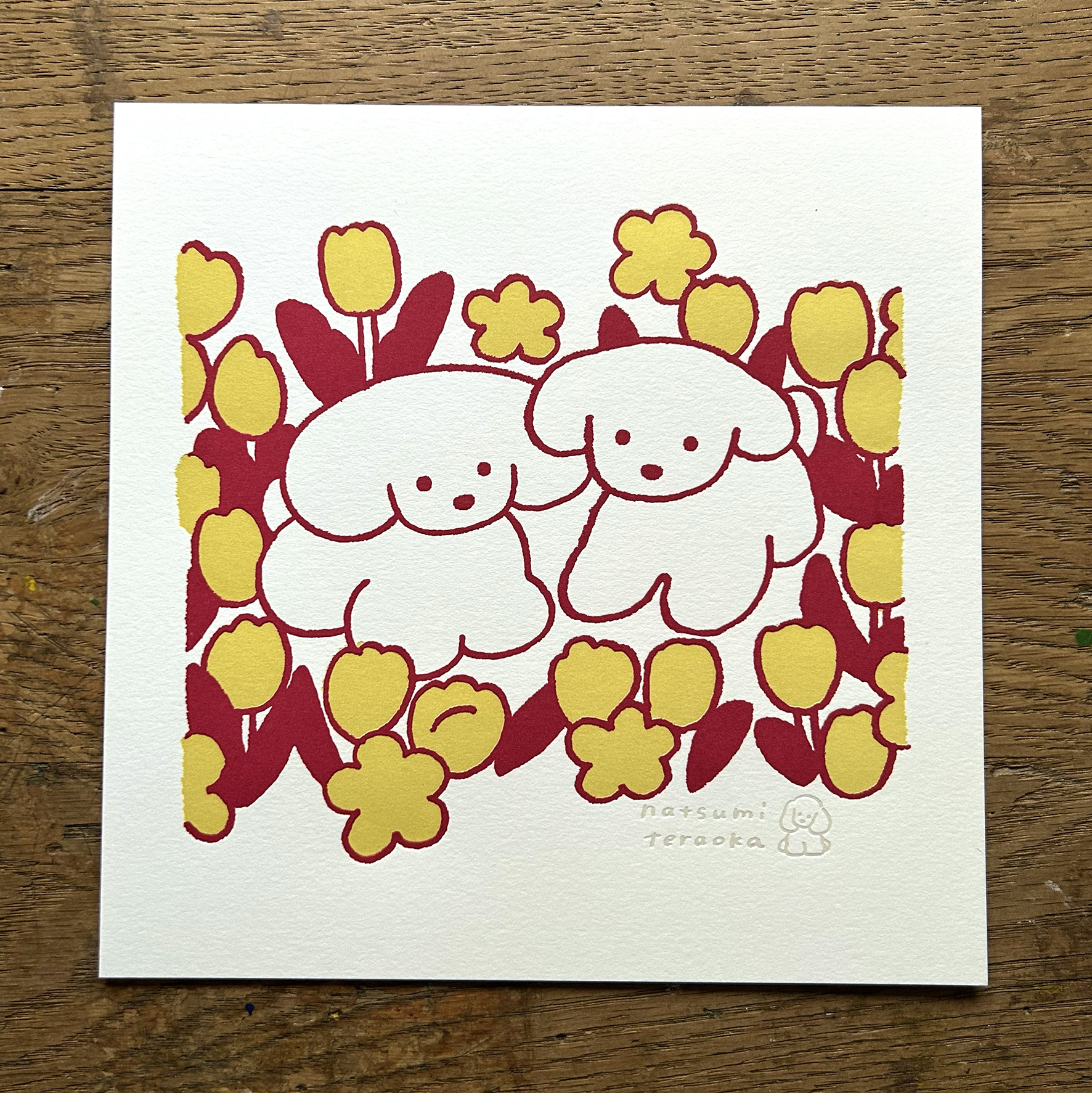 てらおかなつみのたくさんの犬展 in 東京