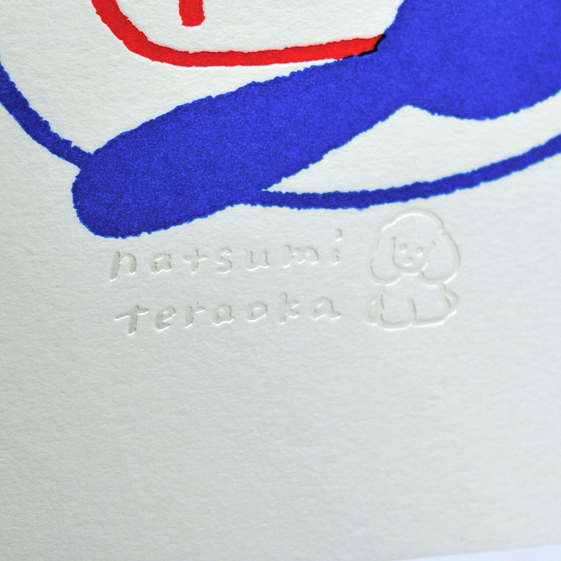 活版アート「ショートケーキ」