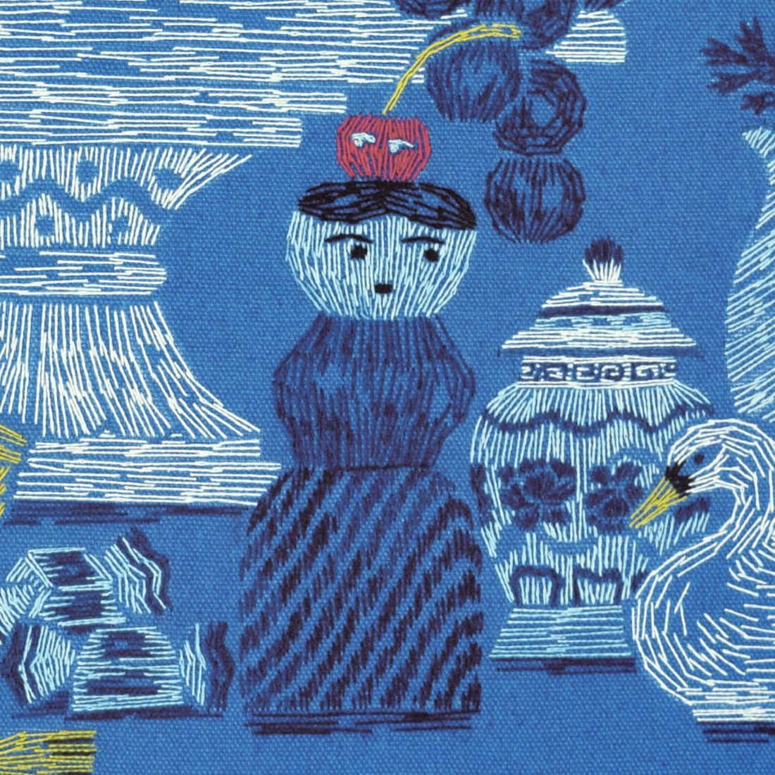 ポスター「テーブルの上でおしゃべり」