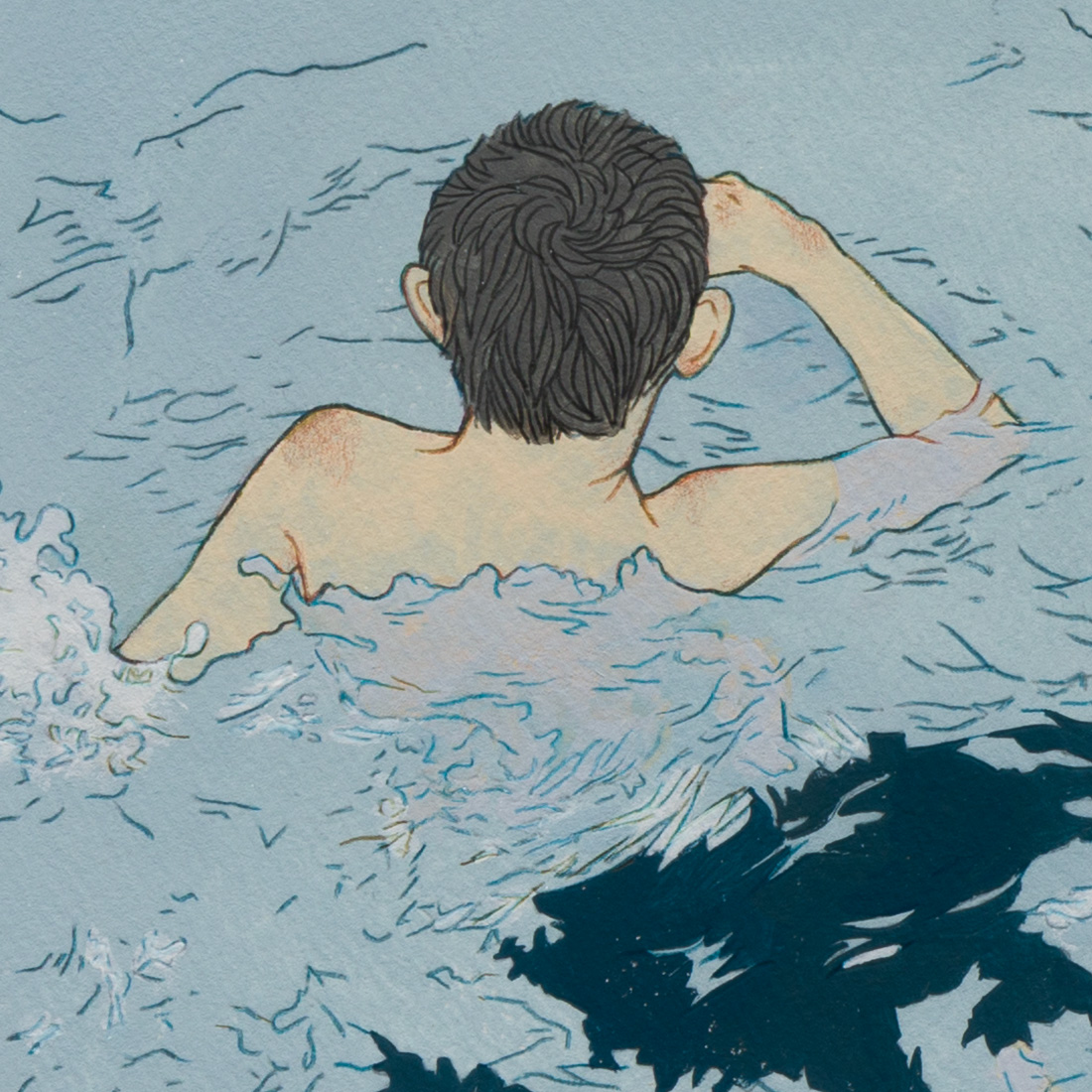 作品「プール」