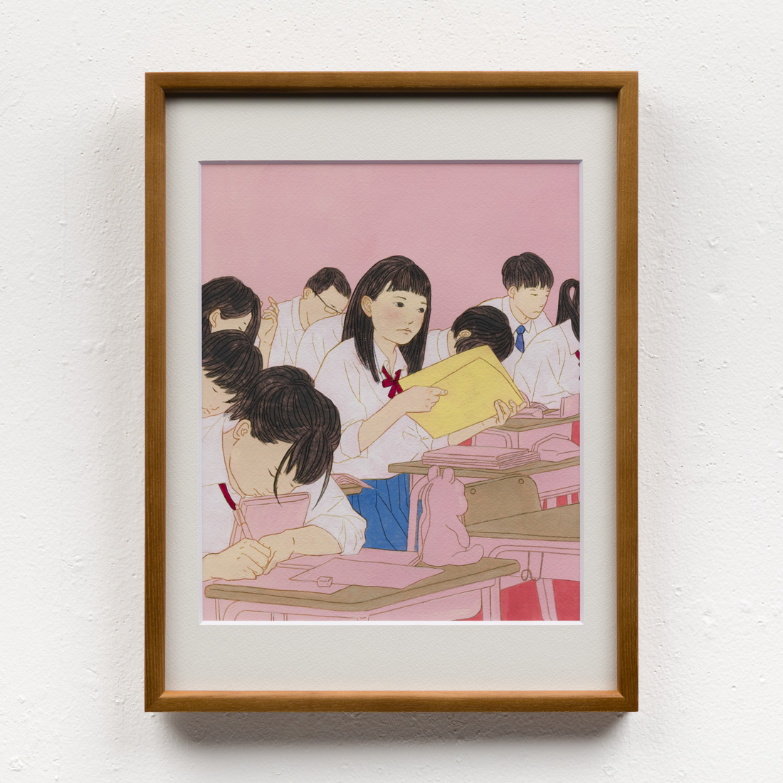 作品「教室にて」