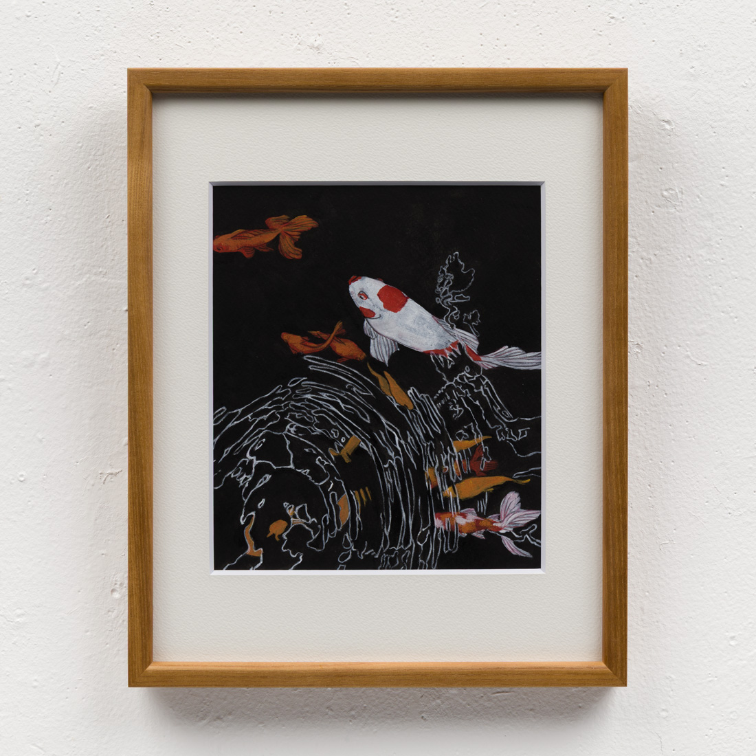 絵画 リトグラフ AMANO作 金魚 絵画 リトグラフ AMANO作 金魚 【公式通販】