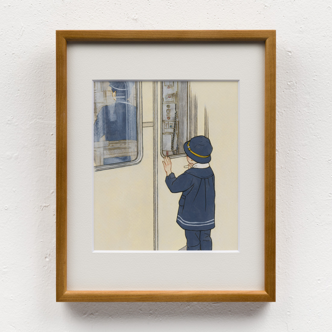 作品「電車に乗って」