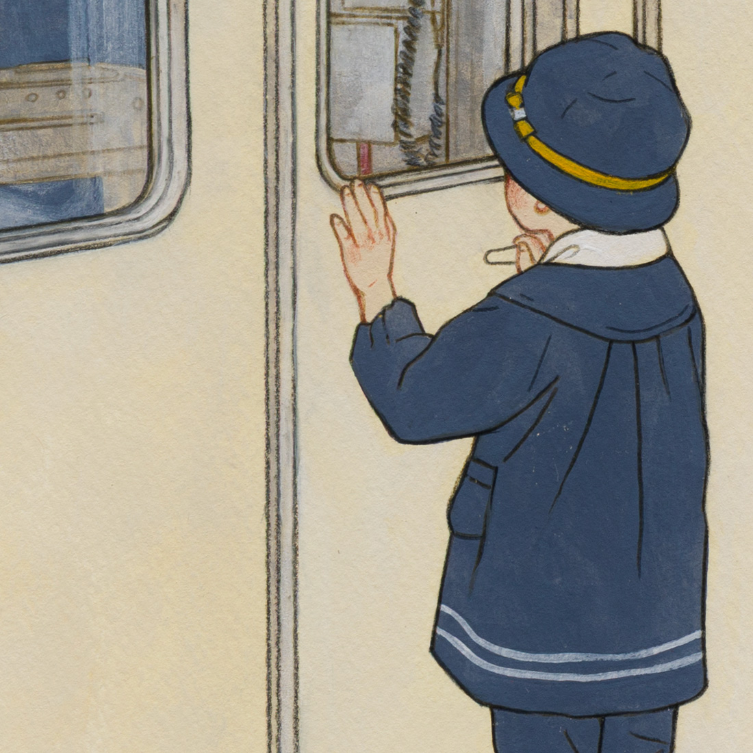 作品「電車に乗って」