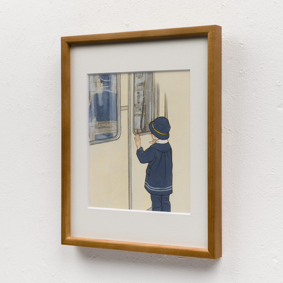 作品「電車に乗って」