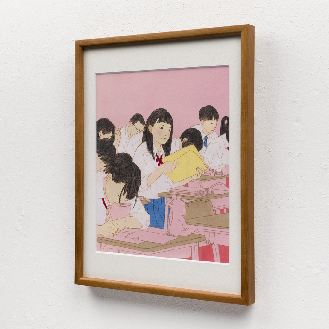 作品「教室にて」