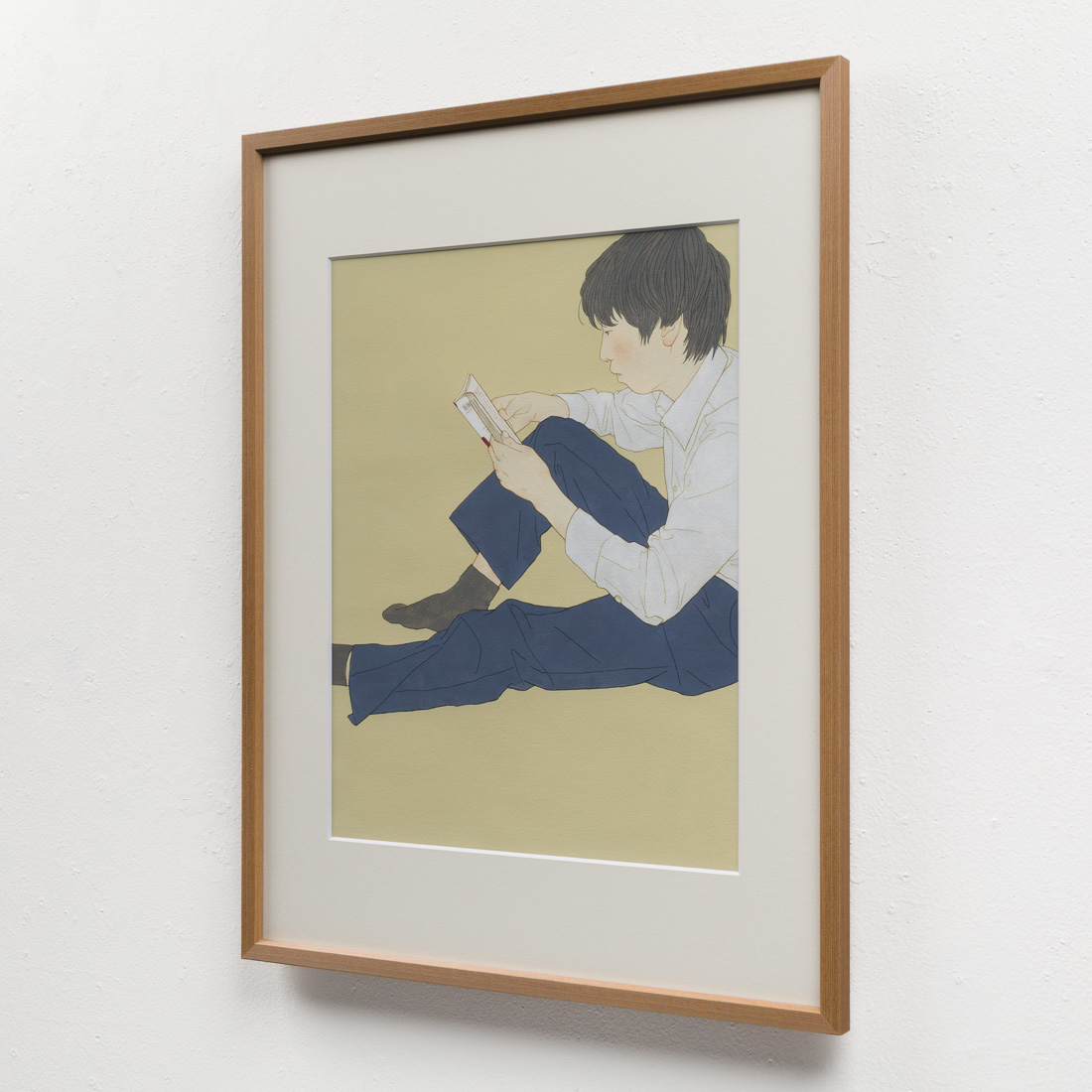 作品「本を読む」