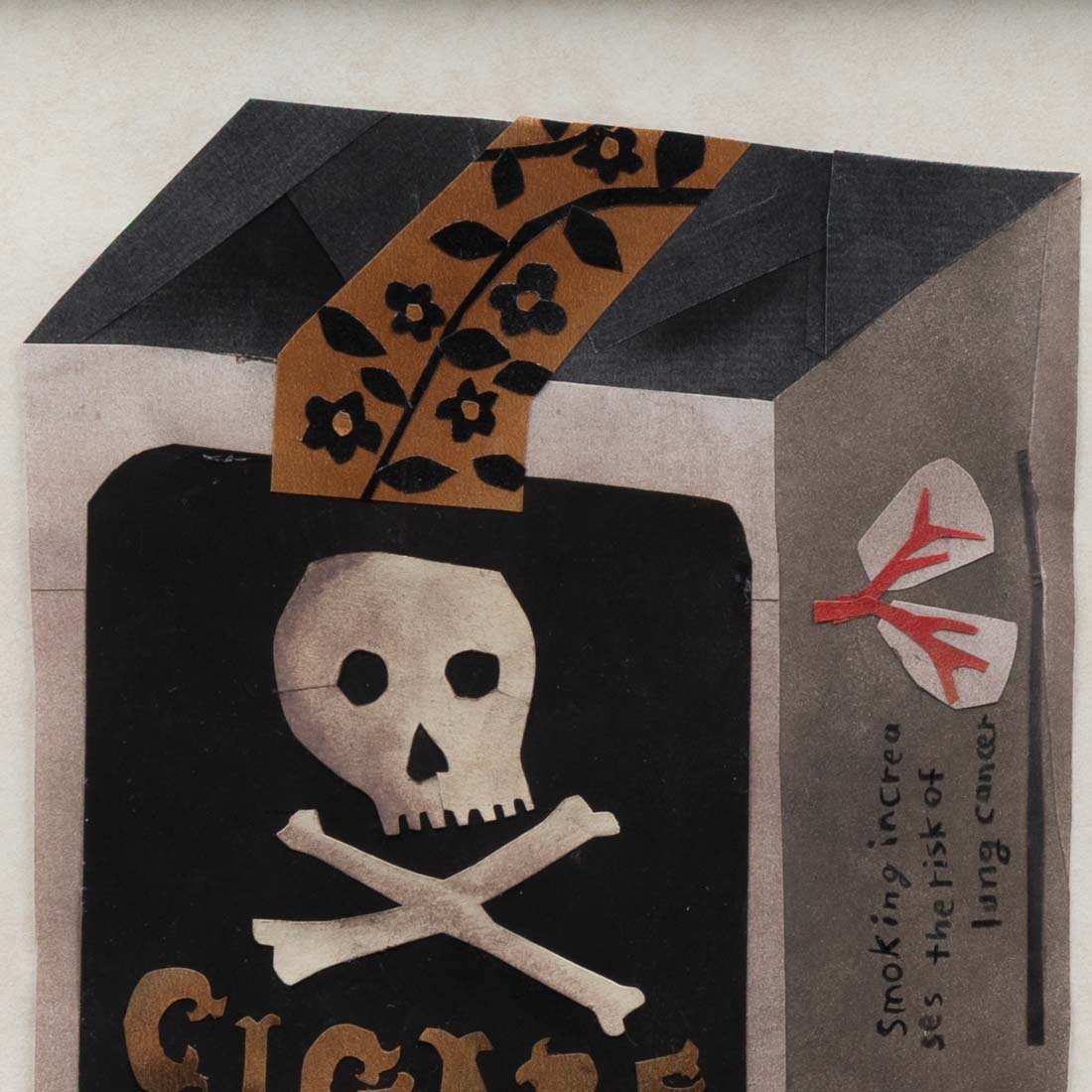 作品「SKULL CIGARETTE」