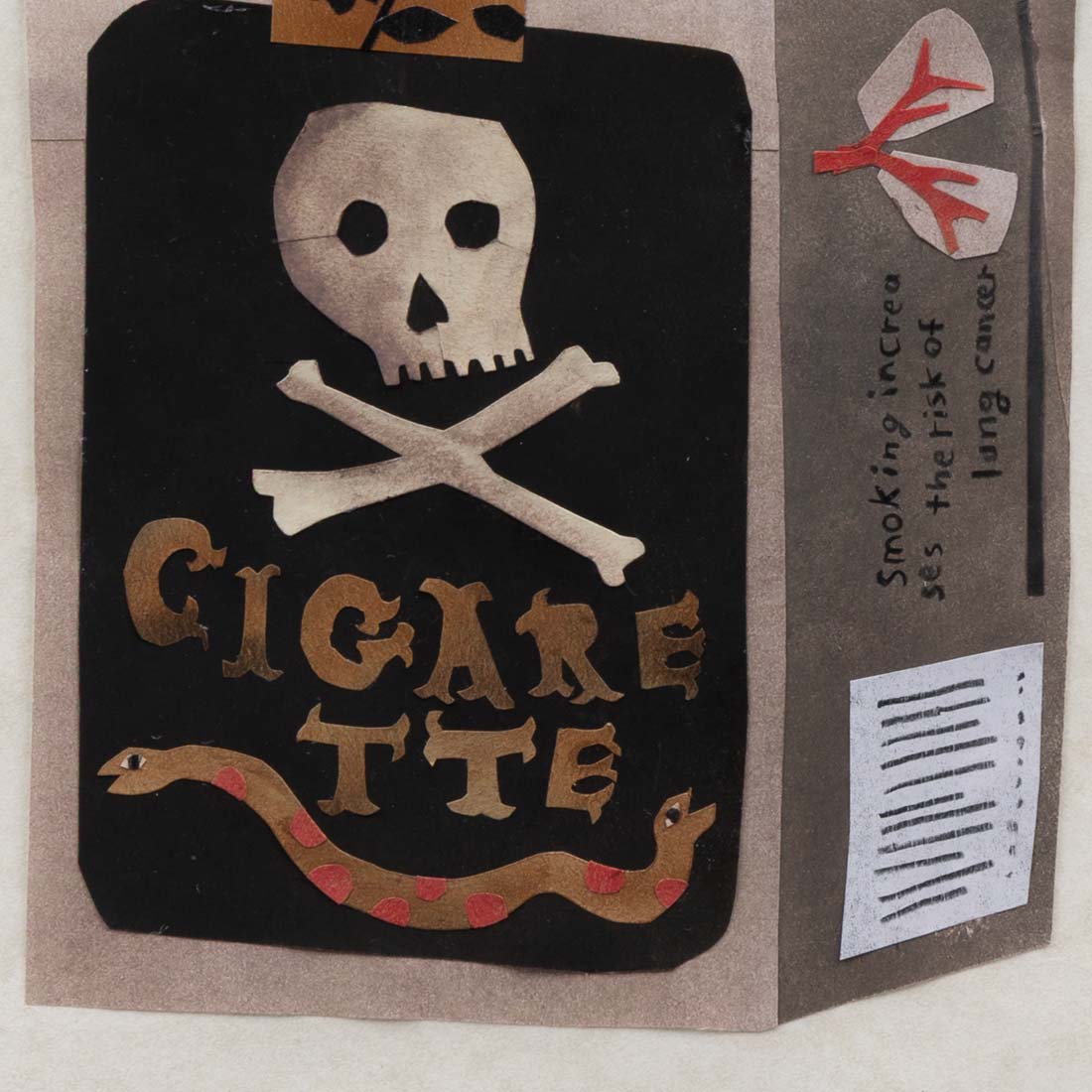 作品「SKULL CIGARETTE」