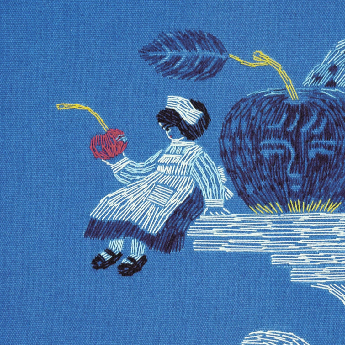 ポスター「テーブルの上でおしゃべり」