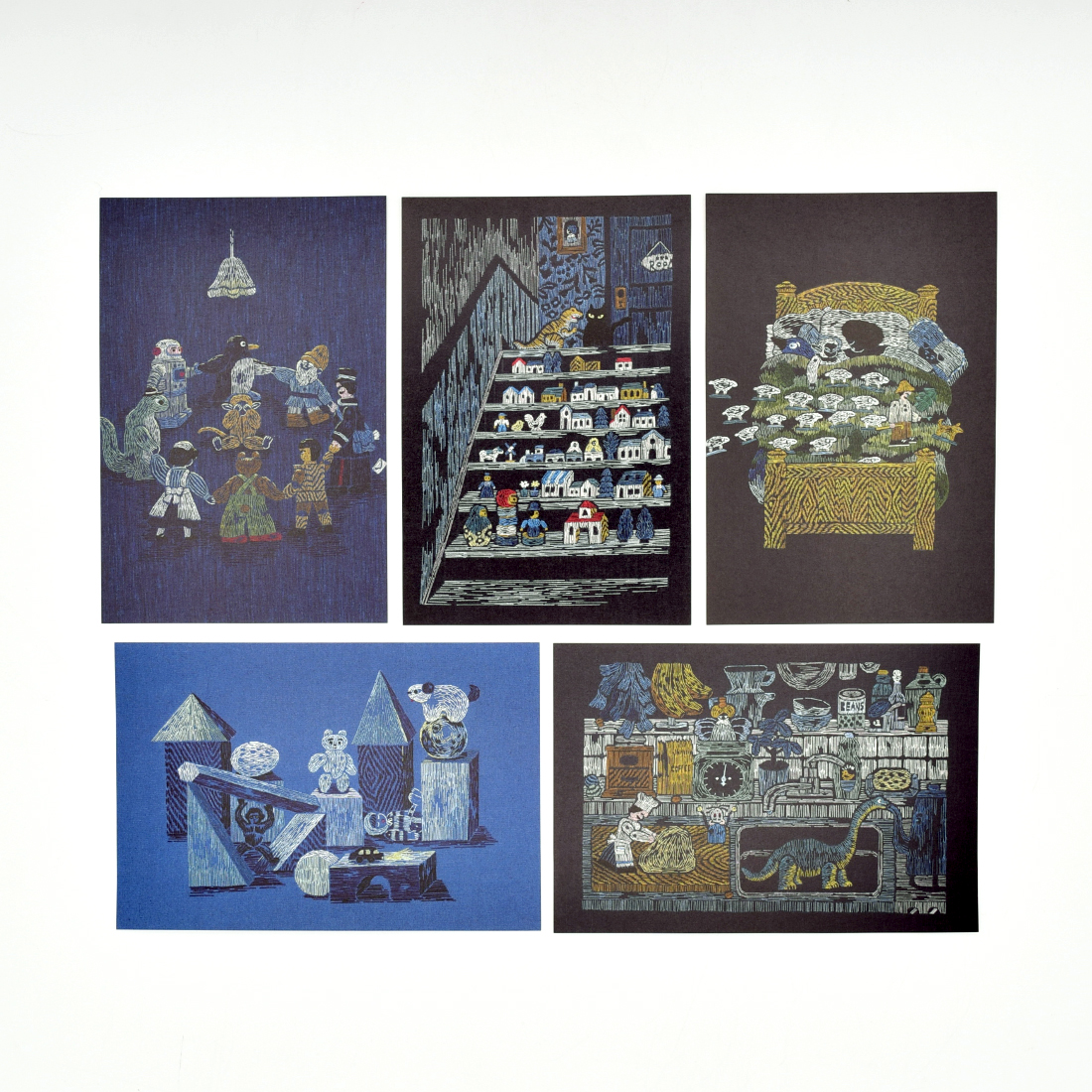 ポストカードセット「While I was sleeping…」