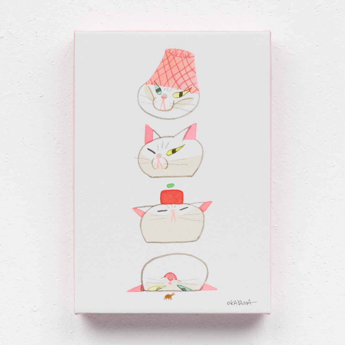 作品「しろねこ」