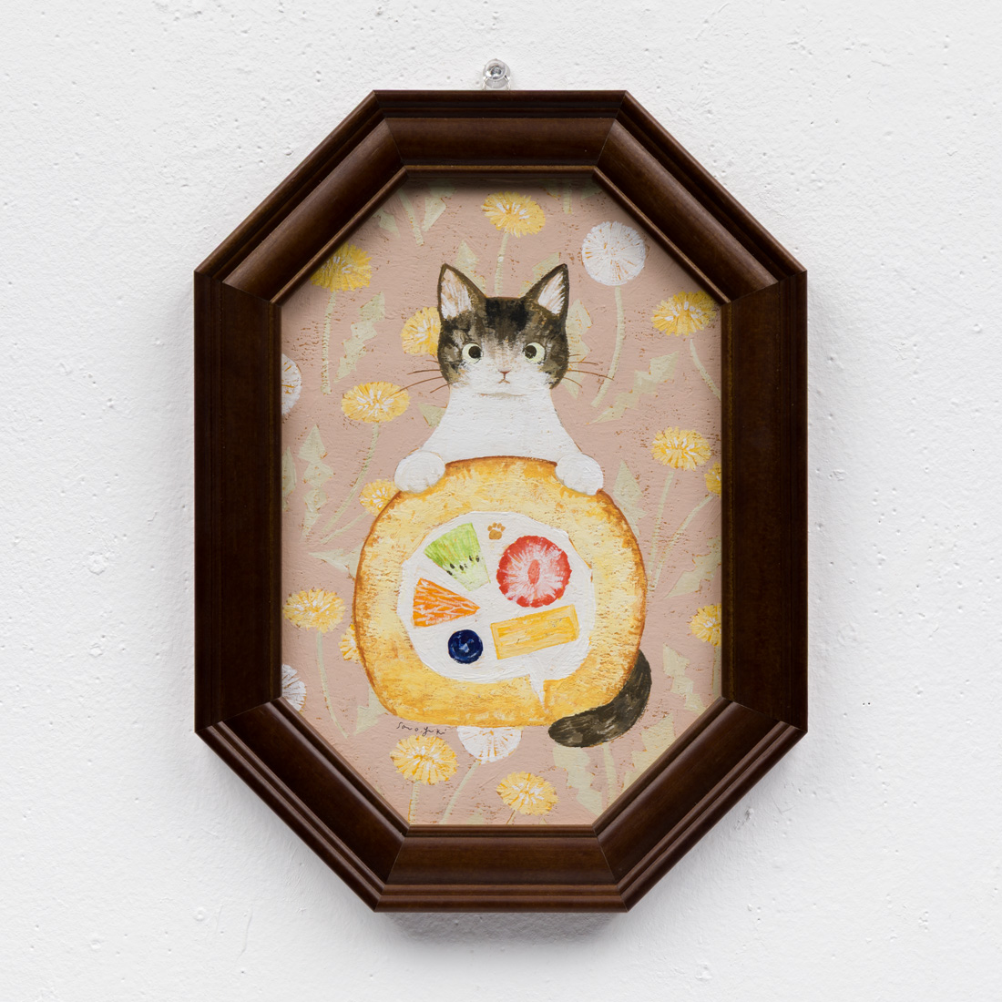 作品「まんまる おめめ」