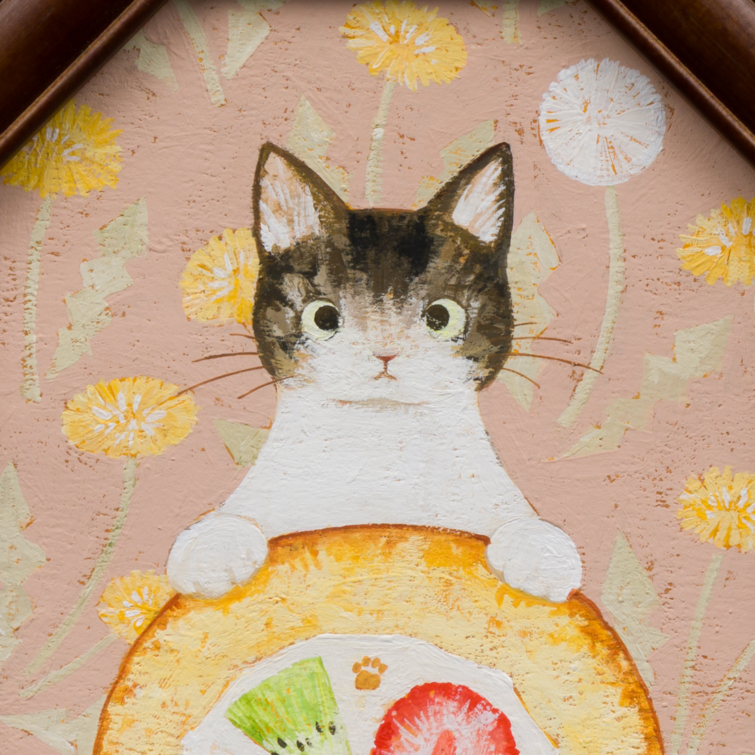 作品「まんまる おめめ」