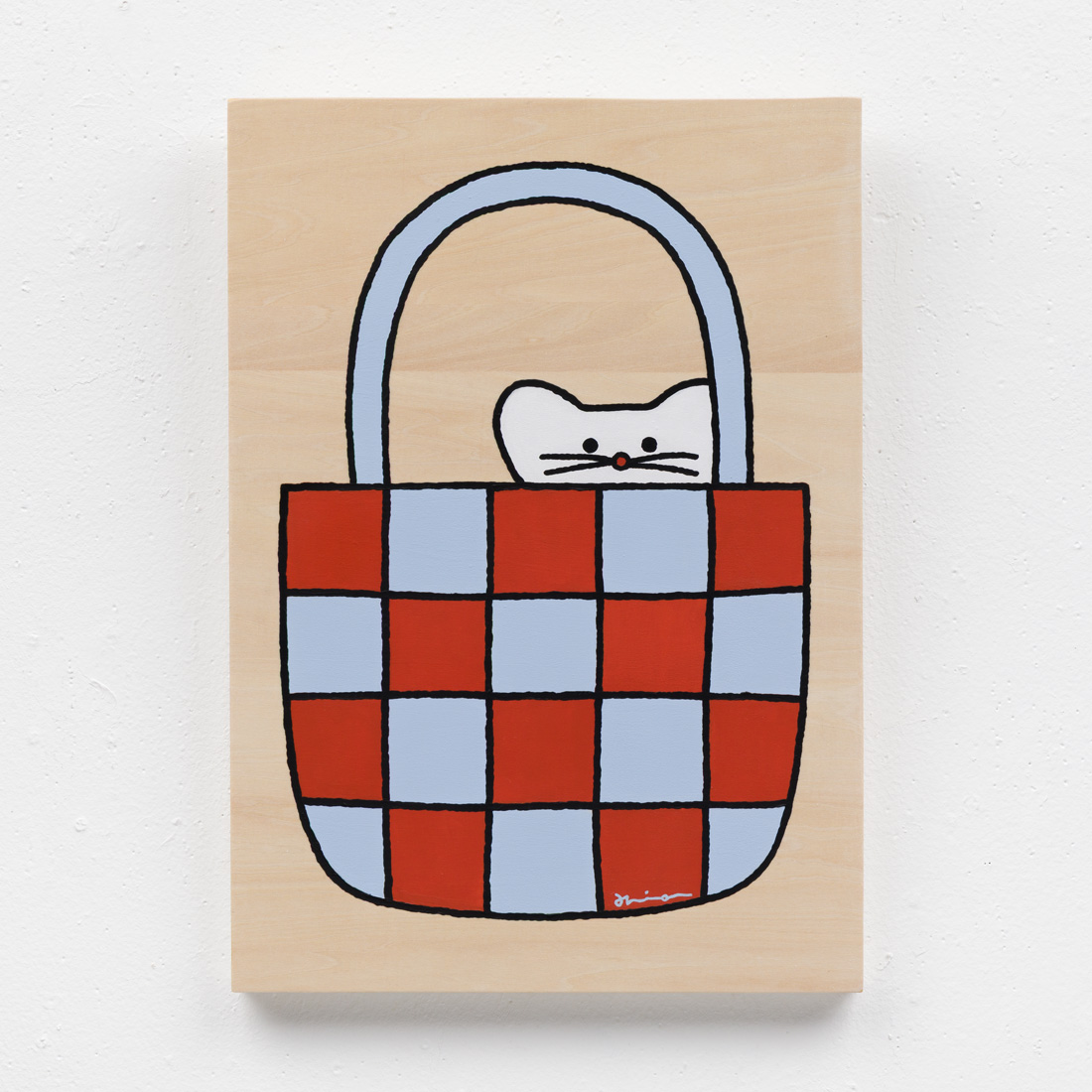 作品「つれてって　ORANGE×LIGHT BLUE」