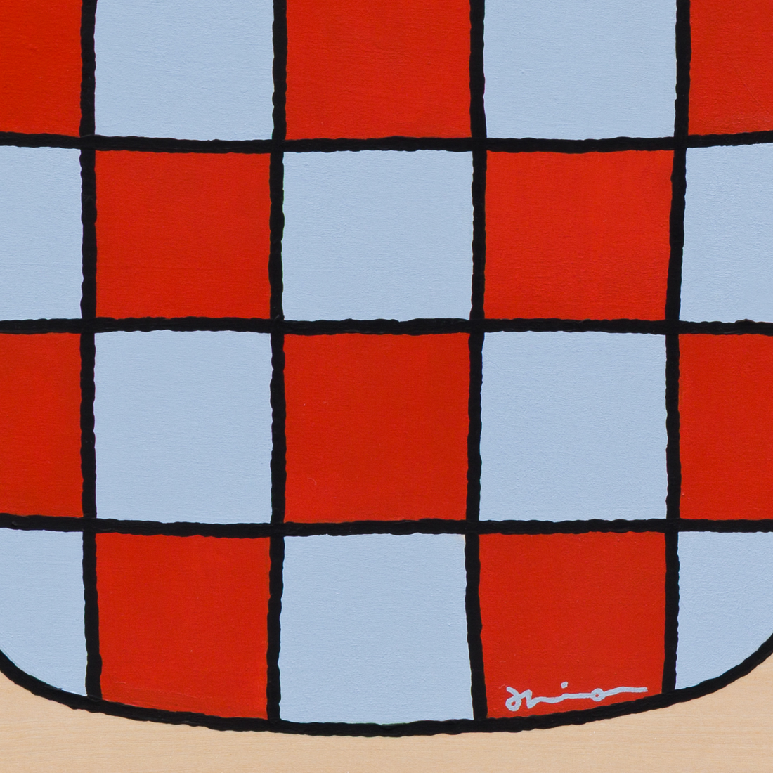 作品「つれてって　ORANGE×LIGHT BLUE」