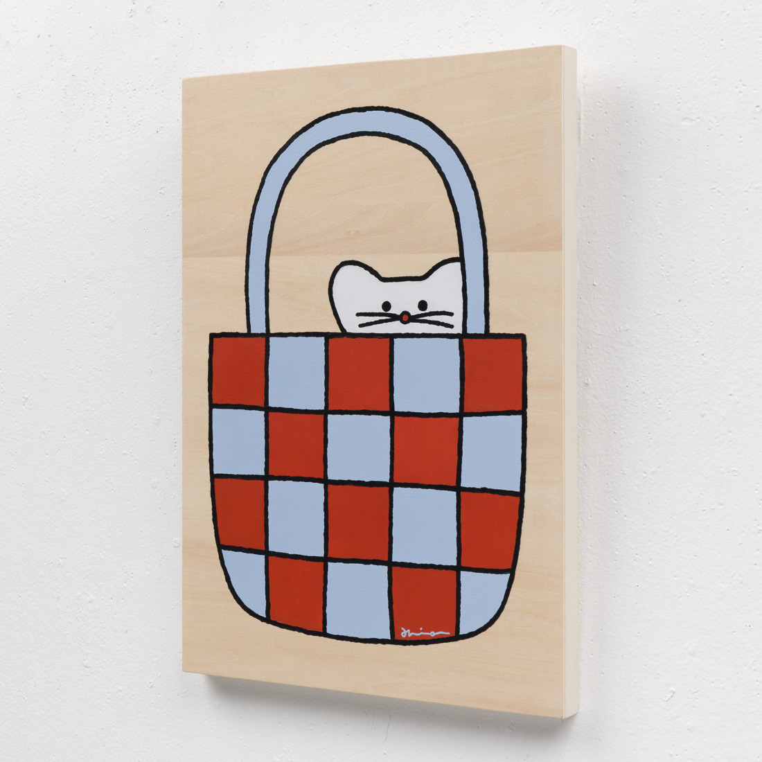 作品「つれてって　ORANGE×LIGHT BLUE」