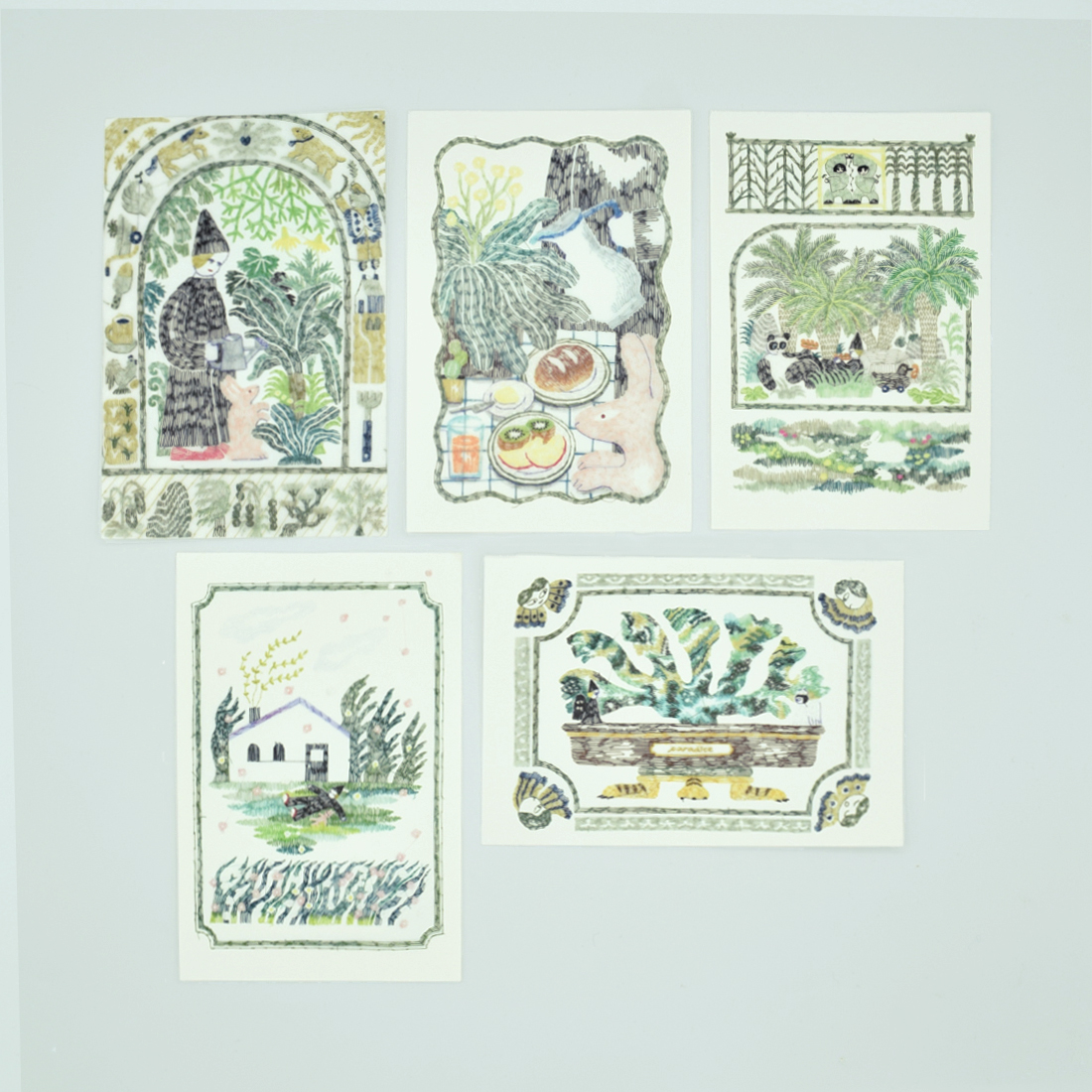 ポストカードセット「GREENERY」