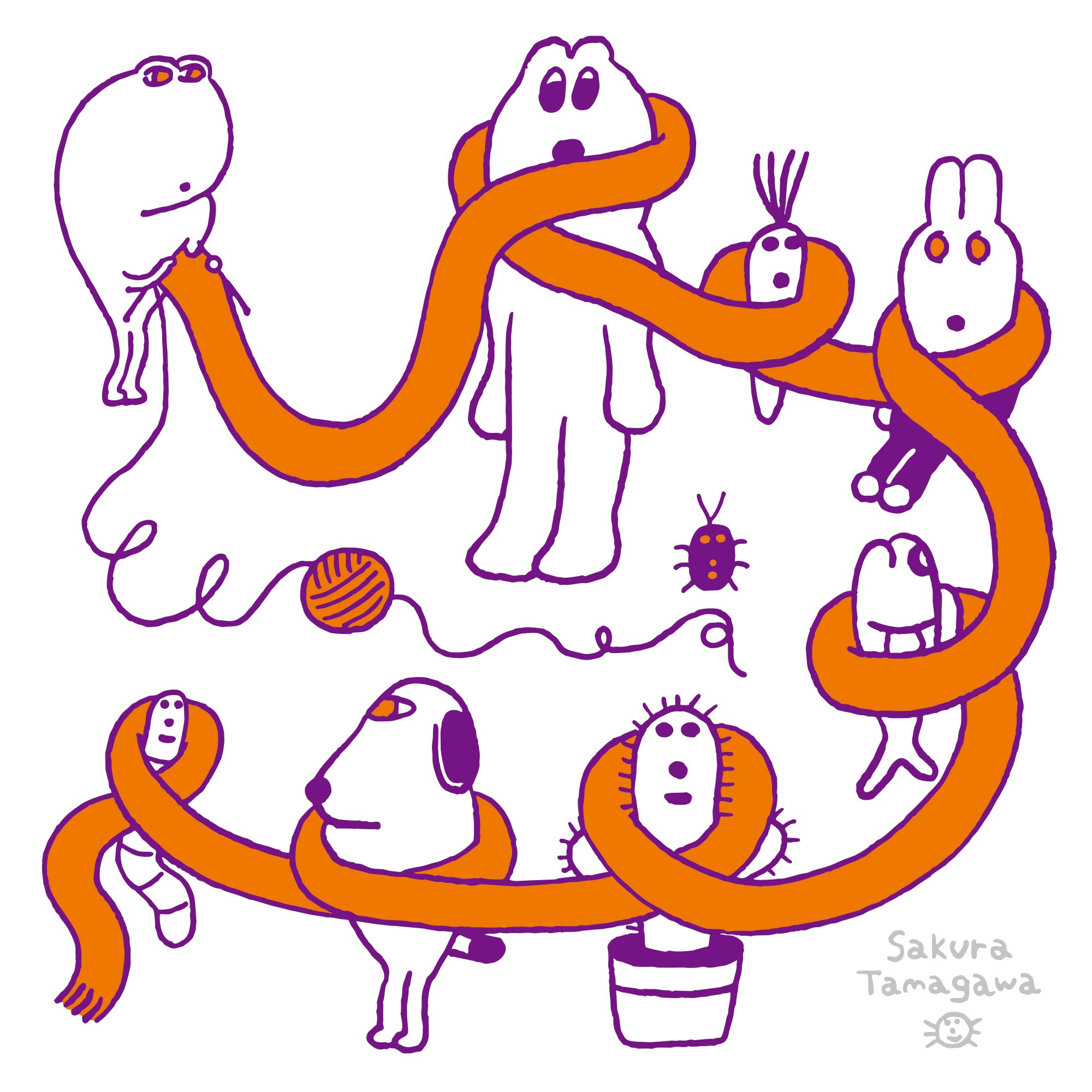 玉川桜 個展『GOOD NEIGHBORS』