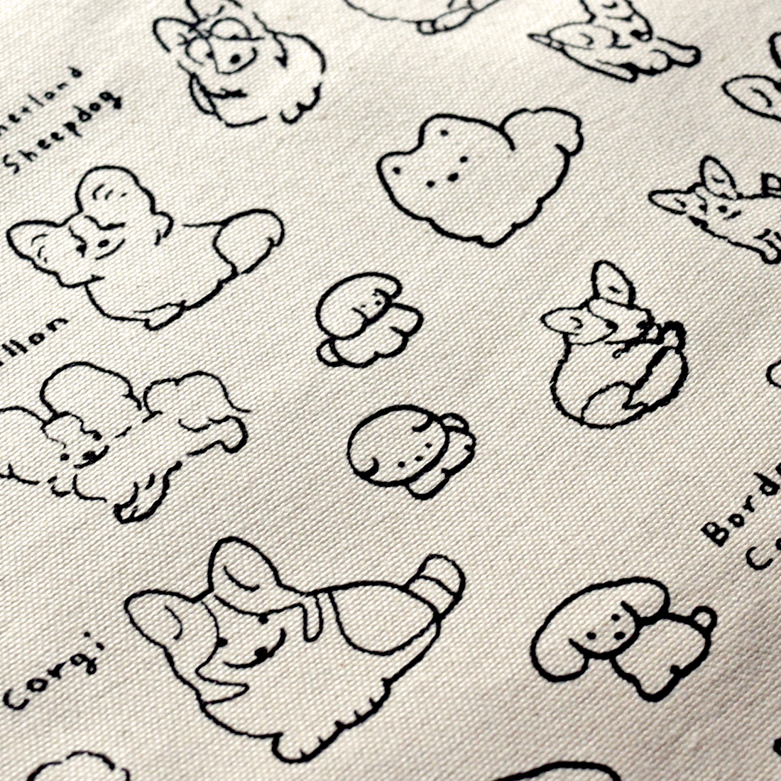 犬のトートバッグ「Maltese」